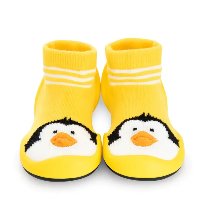 Komuello Baby Shoes – Penguin / Yellow