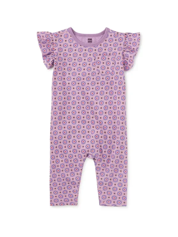 Korean Tiles Baby Romper
