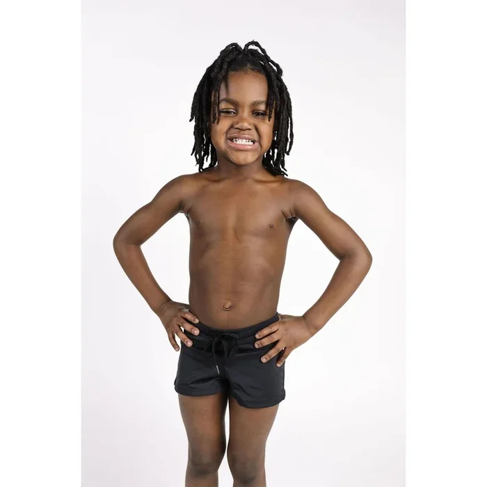 Kortni Jeane Swimwear Mini Euro Shorts Black