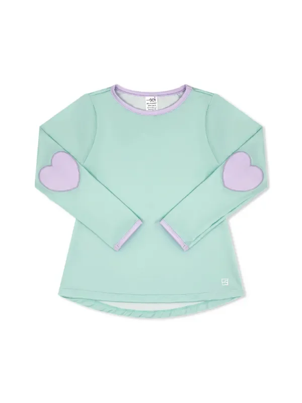 Kylie T Long Sleeve – Cool Mint