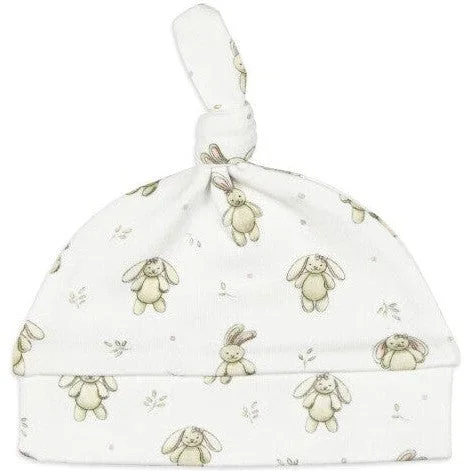 L’ovedbaby Organic Knotted Hat | Brixy Bunny Biscuit