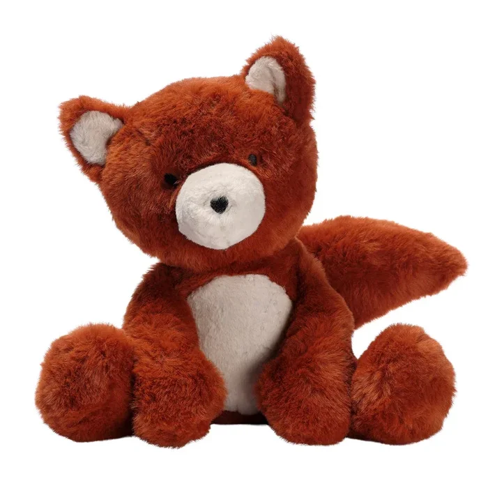 Lambs & Ivy Plush Treetop Fox Plush Cinnamon/Cream Stuffed Animal Toy – Buddy