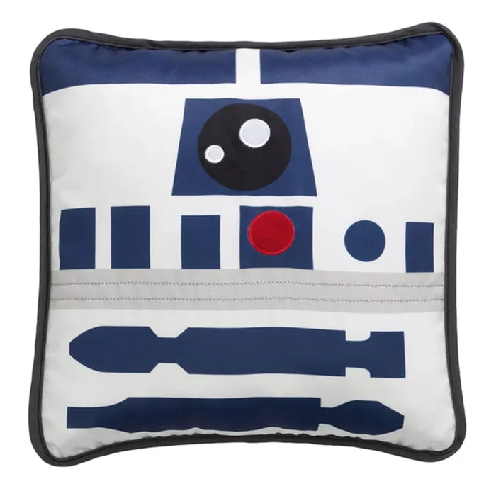 Lambs & Ivy Star Wars Millennium Falcon Pillow – R2D2