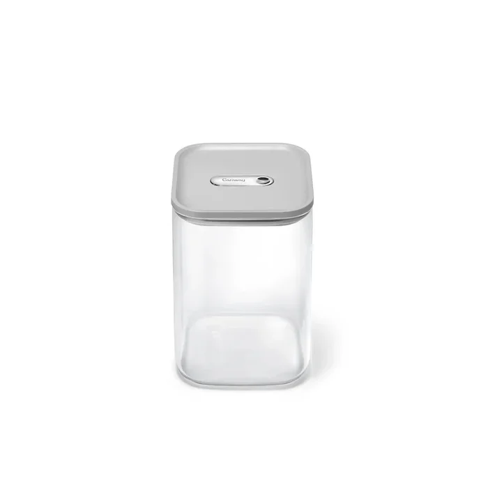 Large Glass Airtight Container – Gray