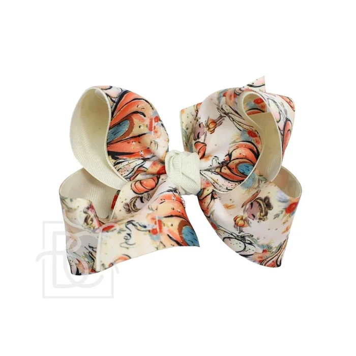 Large Layered Vintage Fall Bow