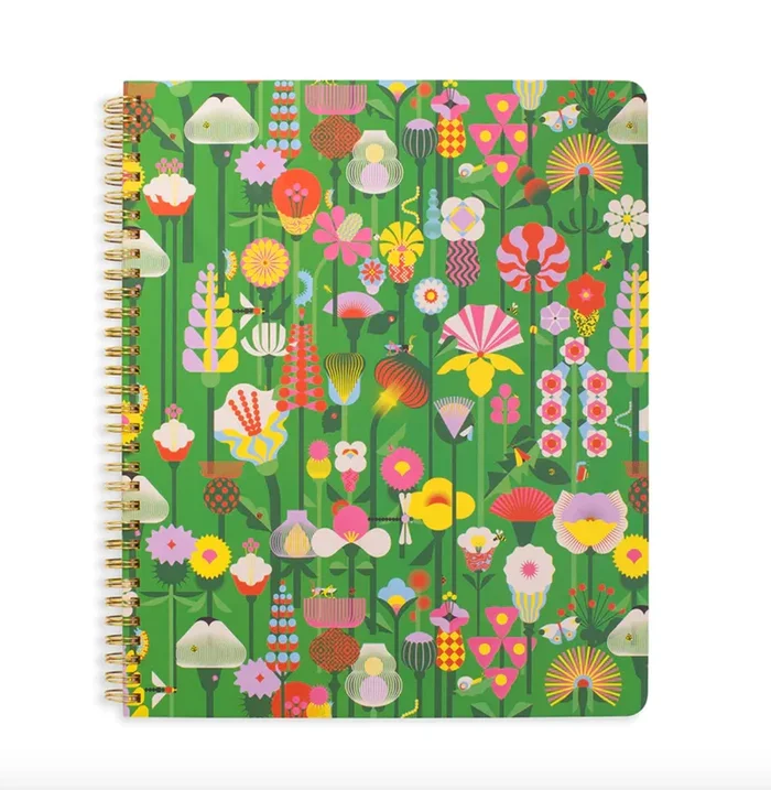 Large Notebook | Geometric Floral