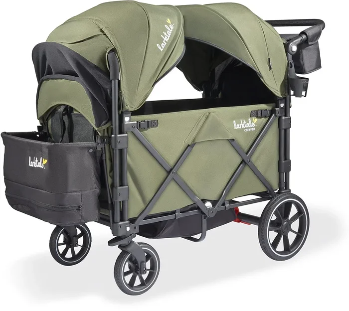 Larktale Caravan V3 (2 Seater) Stroller Wagon – Chelsea Green