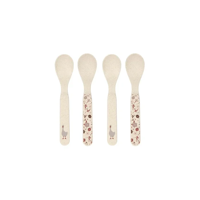 Lassig Spoon Set – Nature – Tiny Farmer Sheep/Goose