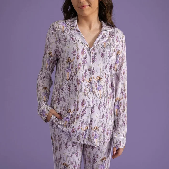 Lavender Fairy Women’s Luxe Pajama Pant Set