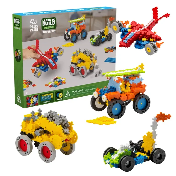 Learn to Build – GO! Vehicles Super Set