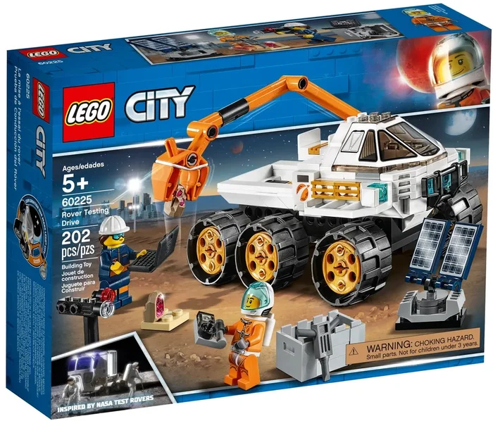 Lego City Rover Testing Drive