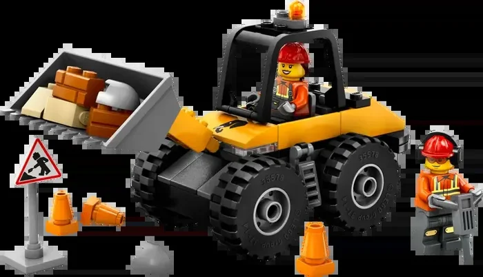 Lego City | Yellow Construction Wheel Loader
