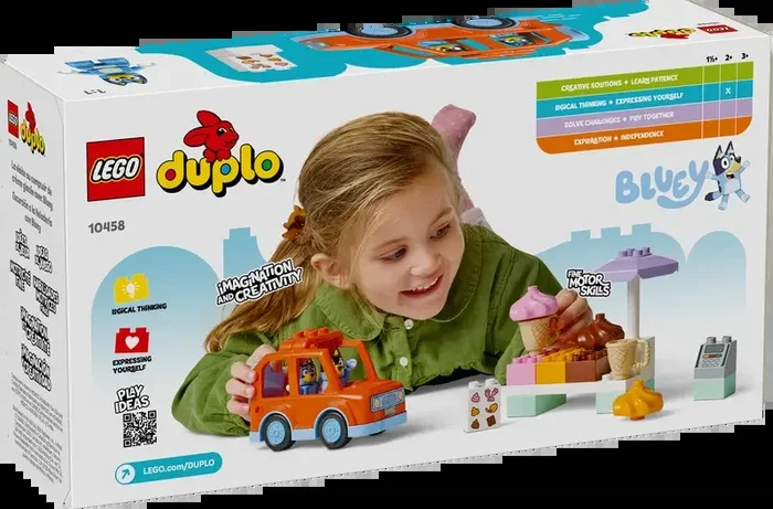 Lego Duplo | Ice Cream Trip with Bluey