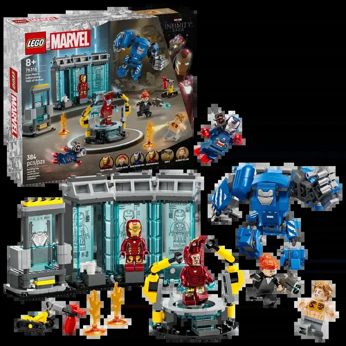 Lego Marvel | Iron Man’s Laboratory: Hall of Armor