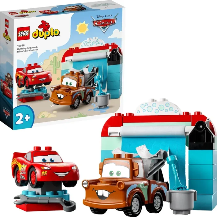 LEGO® DUPLO® Disney™: Lightning McQueen & Mater’s Car Wash Fun