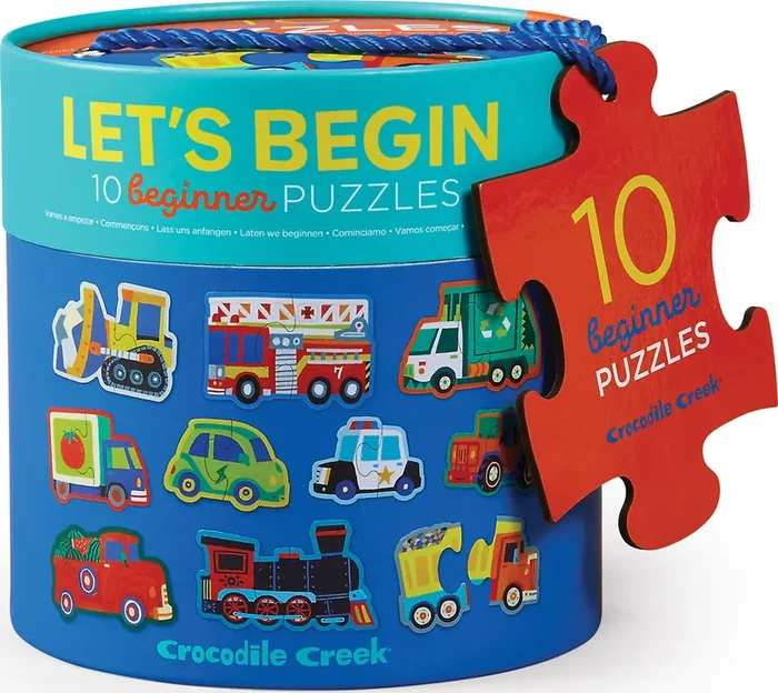 Let’s Begin 2-pc Puzzle – Vehicles