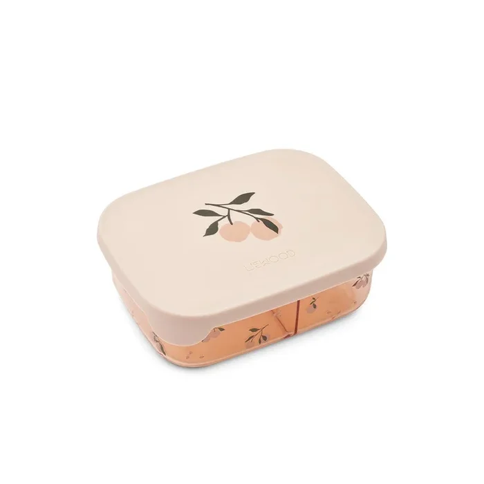 Liewood Arthur Tritan Lunchbox – Peach / Sea Shell