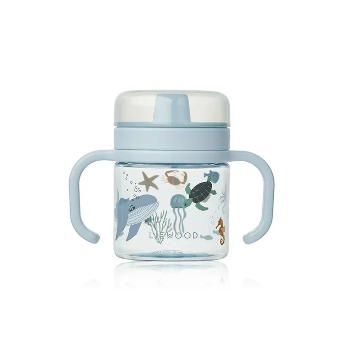 Liewood Kylo Tritan Sippy Cup 280ml – Sea Creature / Sandy