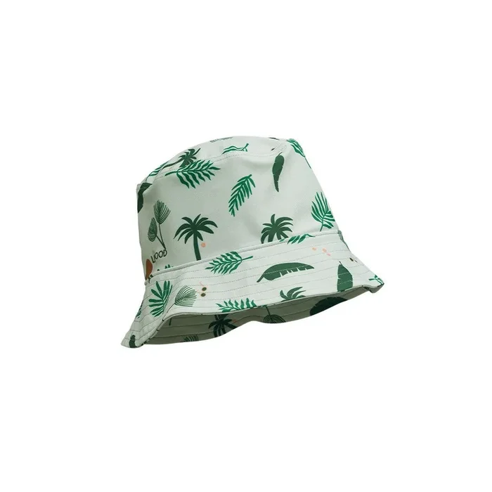 Liewood Matty Sun Hat – Jungle/Dusty Mint Mix