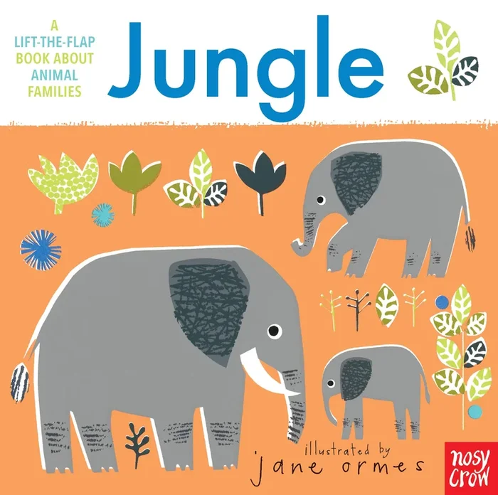 Lift-The-Flap Animal Families: Jungle