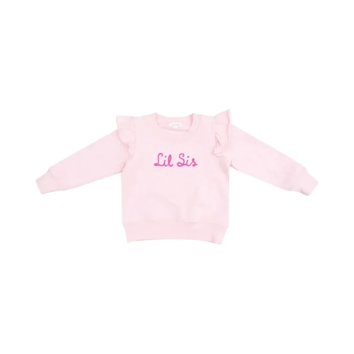 Lil Sis Ruffle Sweatshirt
