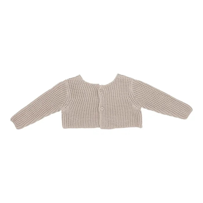 Lilette By Lil Legs Chunky Knit Shrug Oat