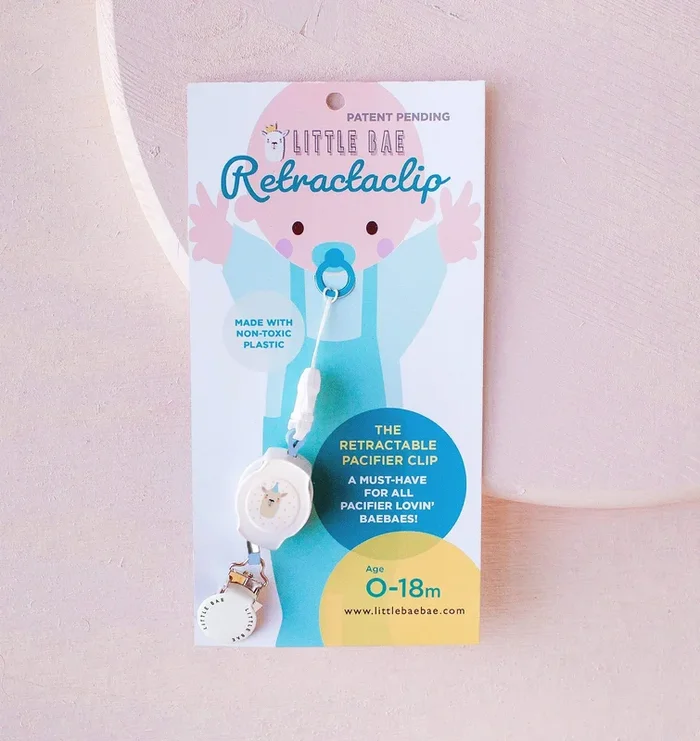 Little BaeBae Retractaclip Pacifier Clip