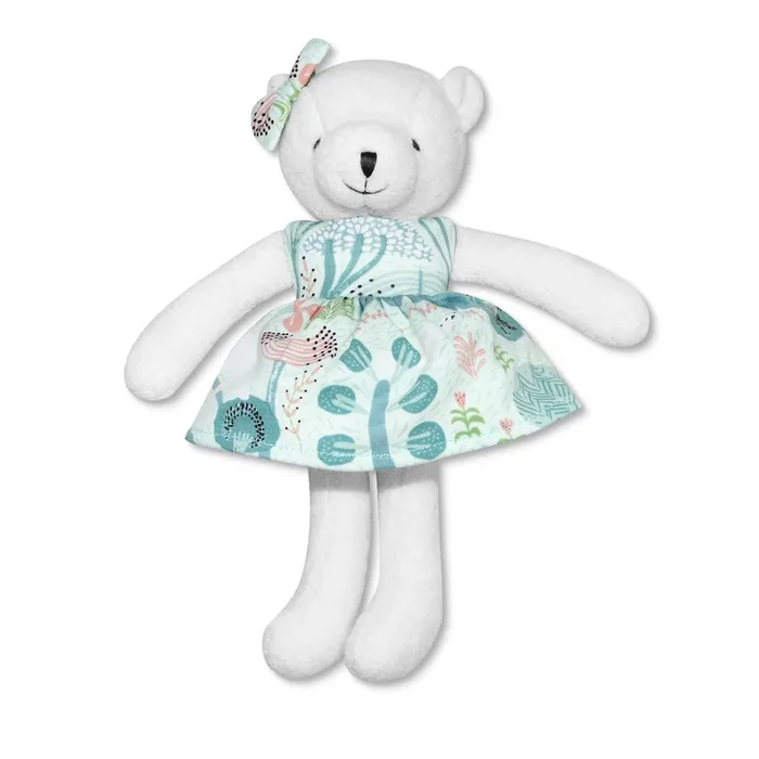 Little Bear Plush – Minty Bear Bloom
