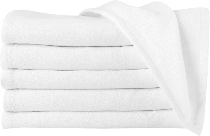 LITTLE PIPERS BIRDEYE FLATFOLD DIAPERS – 6 PACK – WHITE