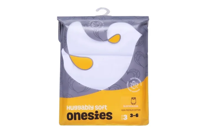 LITTLE PIPERS BODYSUIT SLEEVELESS 0-3 MONTHS – 3 PK