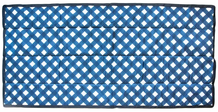 Little Unicorn Outdoor Blanket 5 x 10 – Navy Plaid