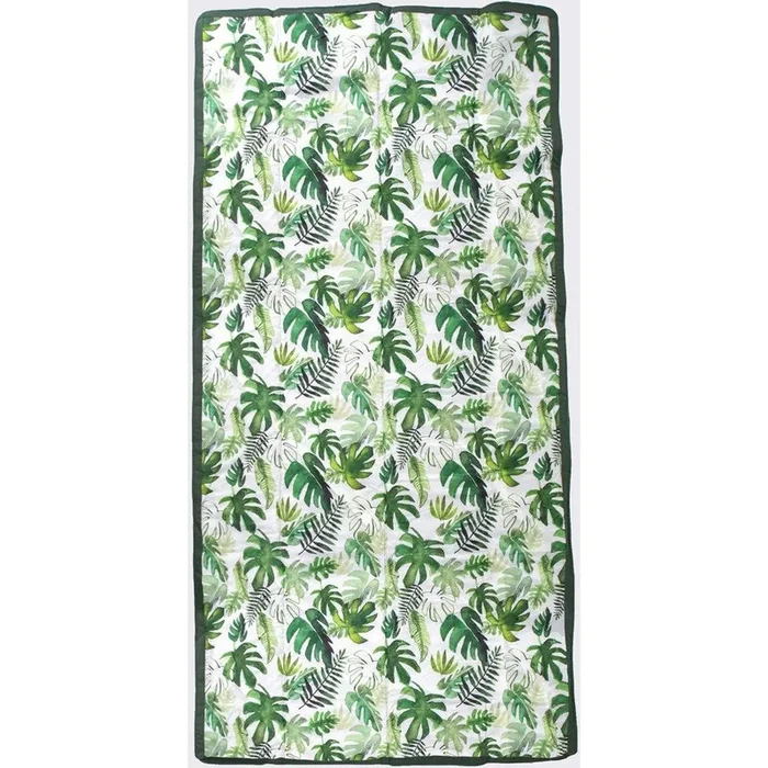 Little Unicorn Tropical Leaf 5×10 Outdoor Blanket