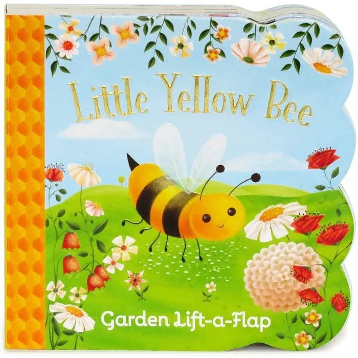 Little Yellow Bee Garden Lift-a-Flap Book