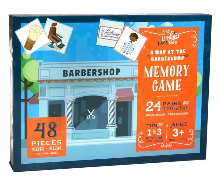 LLK Barbershop Memory Game