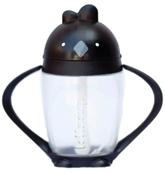 Lollaland Lollacup Infant & Toddler Straw Cup – Black