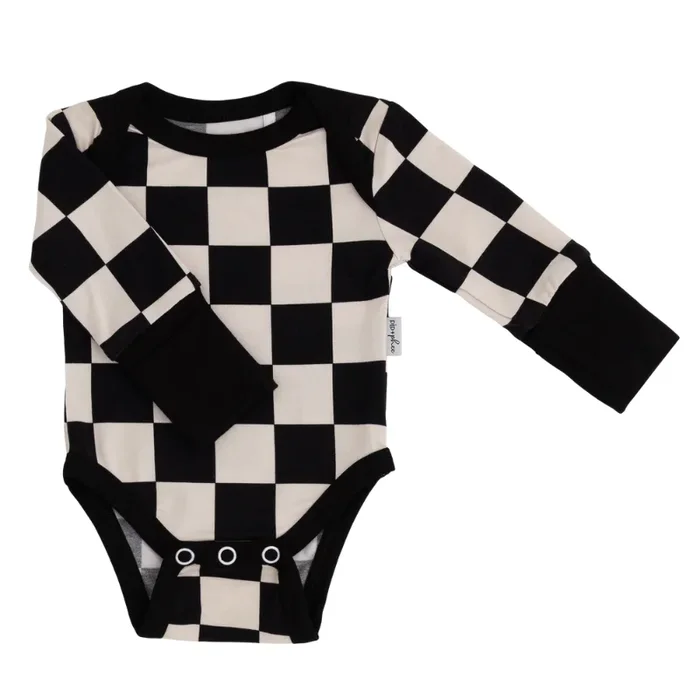 Long Sleeve Bamboo Bodysuit – Prints