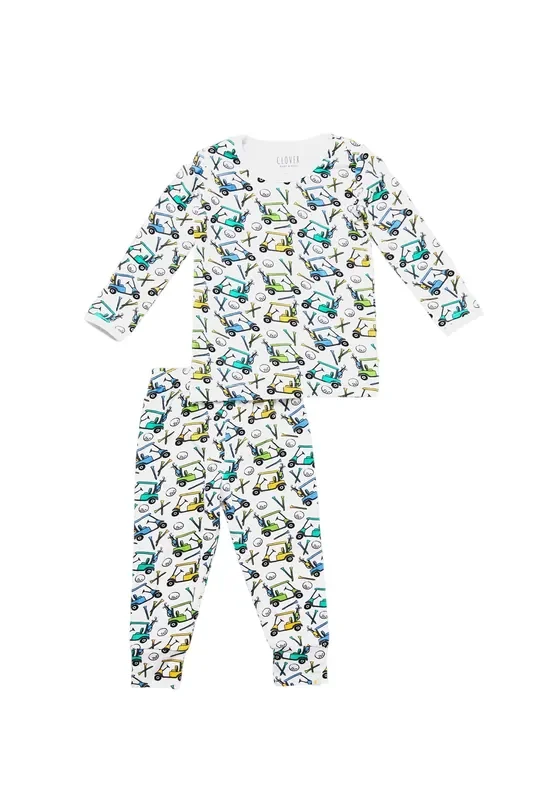 Long Sleeve Pajama Set – Golf