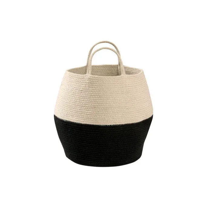 Lorena Canals Basket Zoco Black-Natural