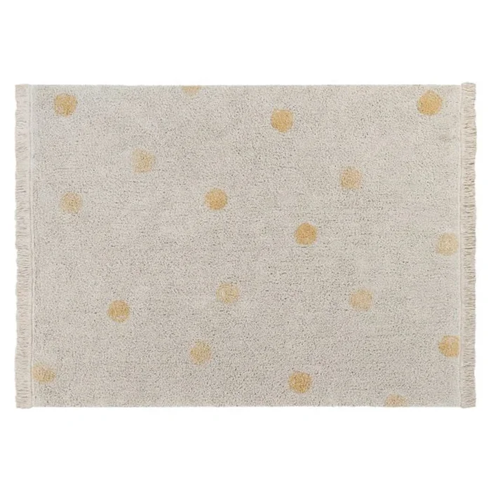 Lorena Canals Washable Rug Hippy Dots Natural – Honey