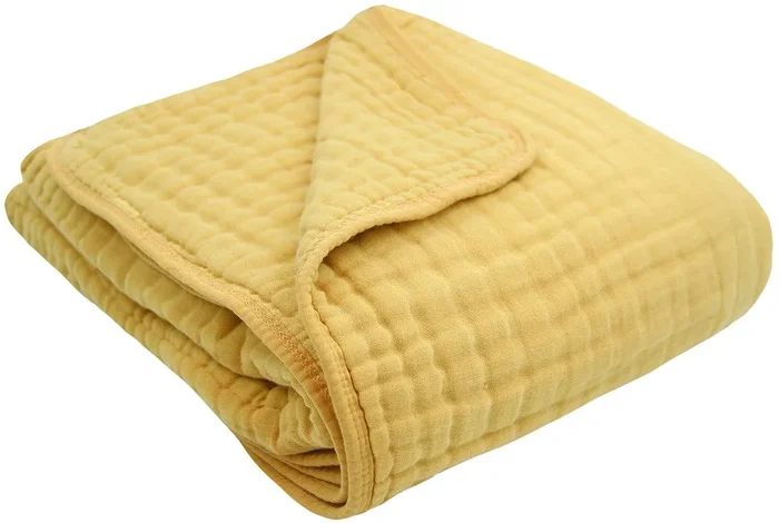 Lou Lou & Company Cloud Muslin Quilt – Honey, Small