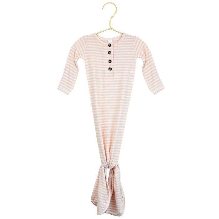 Lou Lou & Company Harper Ribbed Knotted Gown