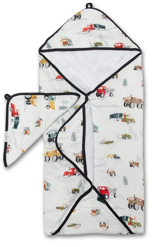 Loulou Lollipop Hooded Towel Set – Happy Trucks