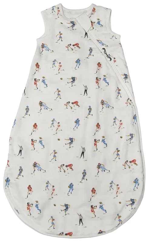 Loulou Lollipop Lightweight Muslin Sleep Bag, 6-18 m – Football