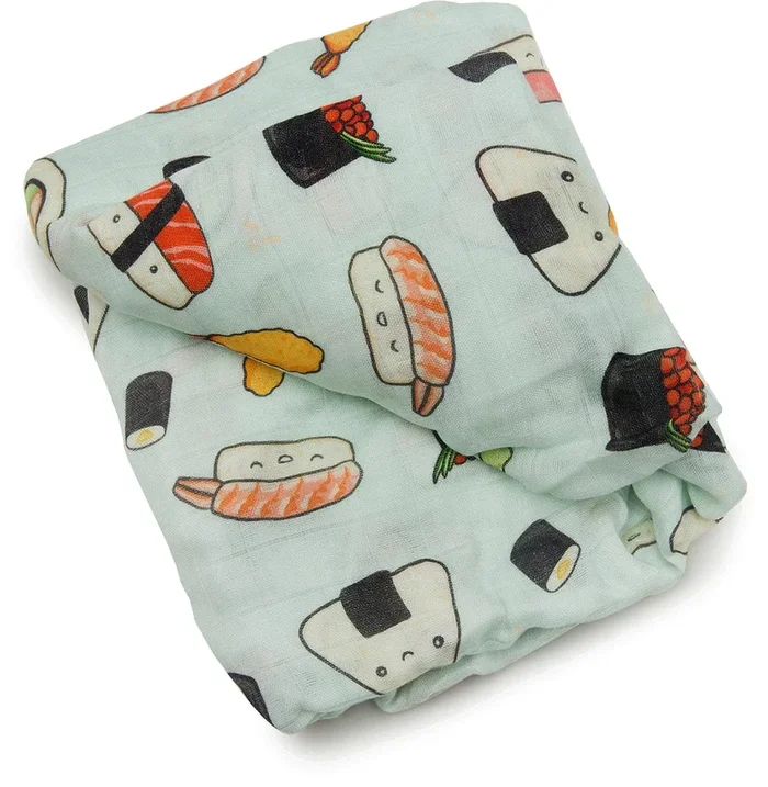 Loulou Lollipop Luxe Fitted Crib Sheet – Sushi