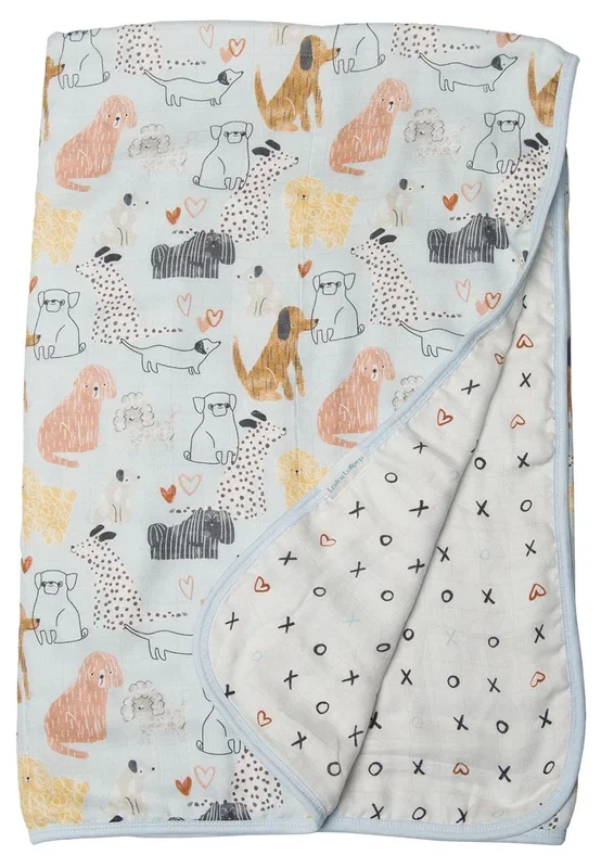 Loulou Lollipop Muslin Quilt Blanket – Honey Puppies