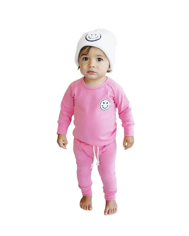 Lounge Set | Smiley Bubble Gum