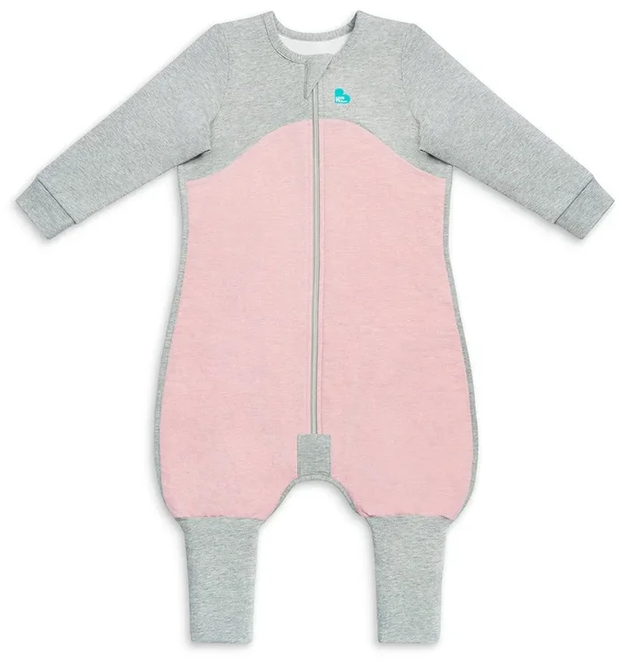 Love To Dream Long Sleeve Sleep Suit Organic Cotton Mild, 24-36 M – Dusty Pink