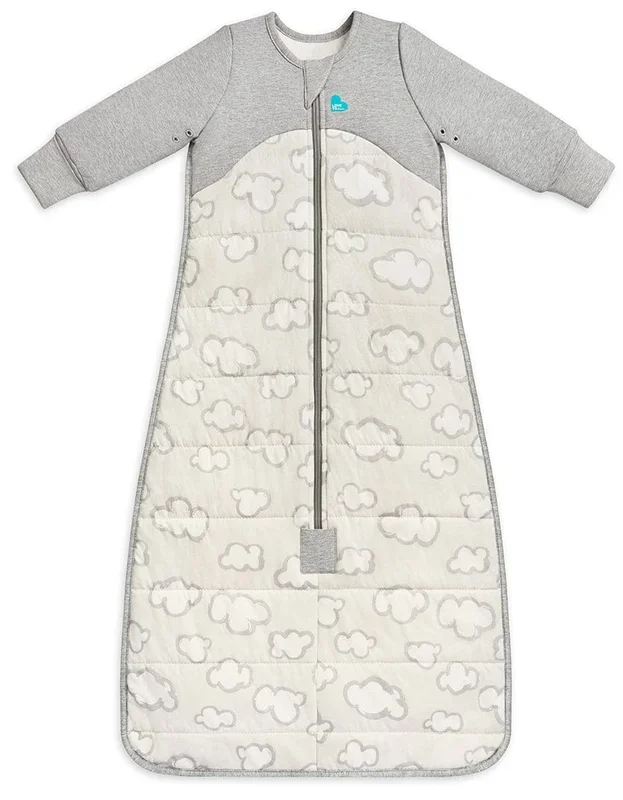 Love To Dream Sleep Bag Quilted Cotton 2.5 TOG, 18-36 M – Daydream Grey