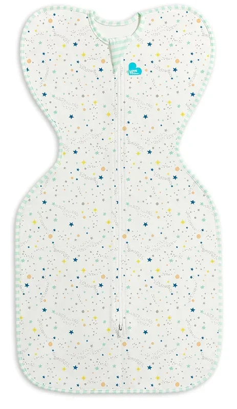 Love To Dream Swaddle UP Organic Lite, Medium – Cream Constellation