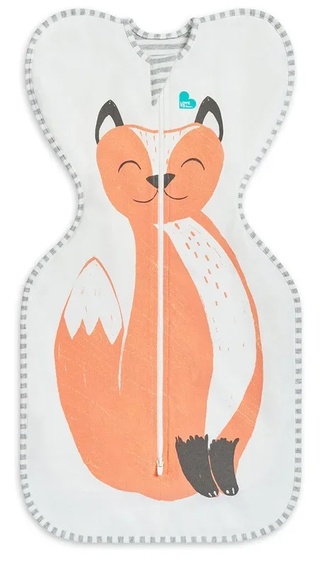 Love To Dream Swaddle UP Original 1.0 TOG, Medium – Orange Frankie Fox